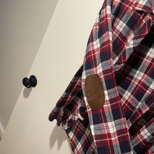 Plaid Flannel Button Up